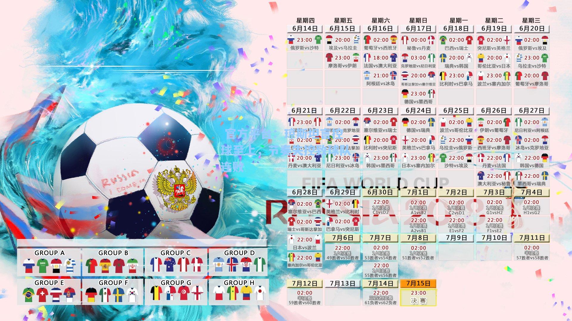 琼斯坦言控球至上，节奏失控致球队连败